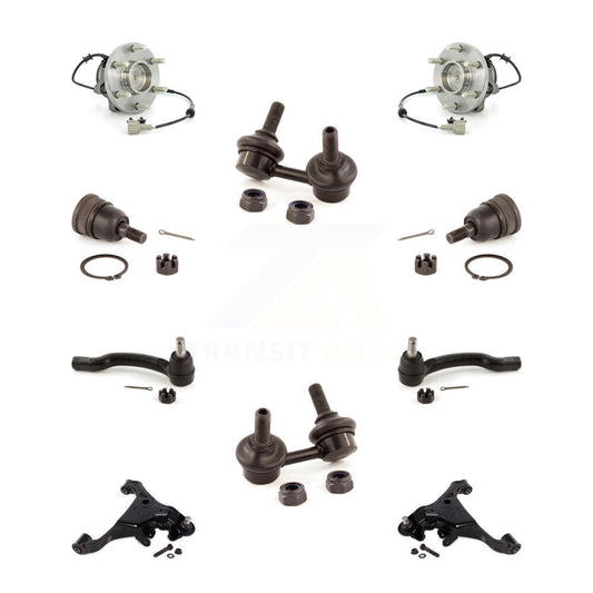 Bearing Lower Control Arm Upper Ball Joint Outer Tie Rod Link Front Kit For RWD