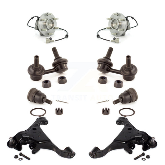 Bearing Lower Control Arm Upper Ball Joint Outer Tie Rod Link Front Kit For RWD