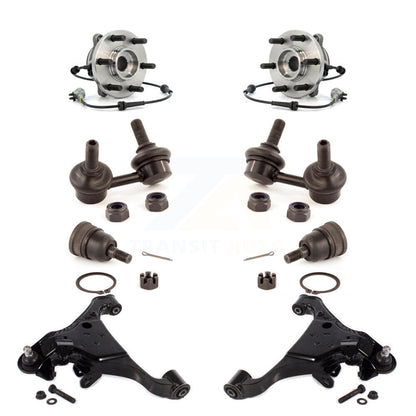 Bearing Lower Control Arm Upper Ball Joint Outer Tie Rod Link Front Kit For 4WD