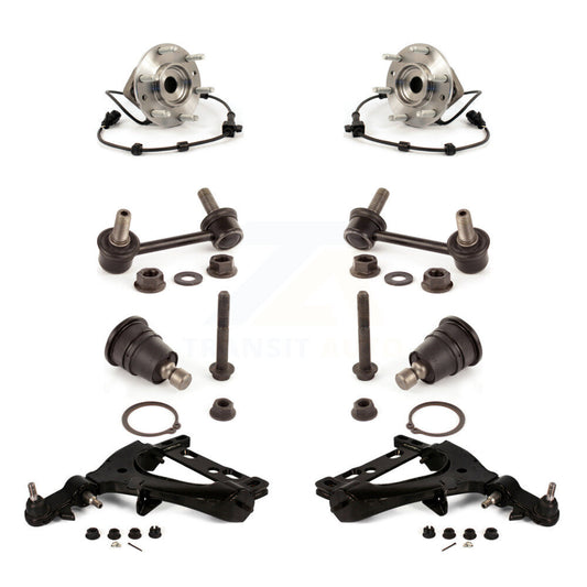 Bearing Lower Arm Upper Ball Joint Outer Tie Rod Link Front Kit (8Pc) For GMC XL