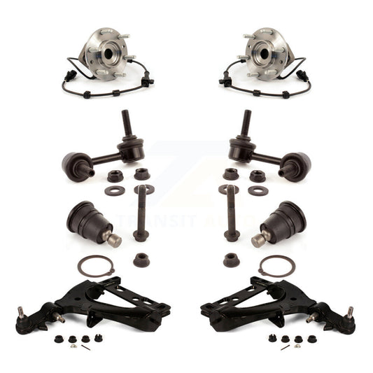 Bearing Lower Arm Upper Ball Joint Outer Tie Rod Link Front Kit (8Pc) For GMC XL