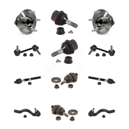 Bearing Upper Lower Ball Joint Outer Inner Tie Rod Link Front Kit For Jeep Grand
