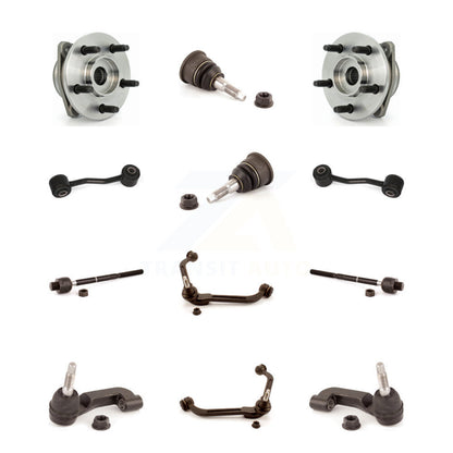 Upper Arm Lower Ball Joint Outer Inner Tie Rod & Link Front Kit For Jeep Liberty