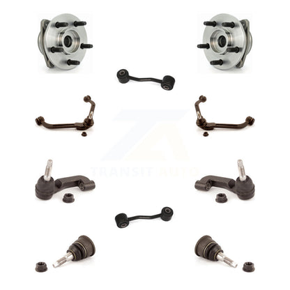 Bearing Upper Arm Lower Ball Joint Outer Tie Rod Link Front Kit For Jeep Liberty