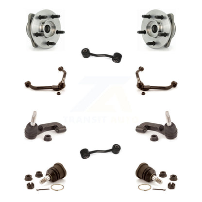 Bearing Upper Arm Lower Ball Joint Outer Tie Rod Link Front Kit For Jeep Liberty