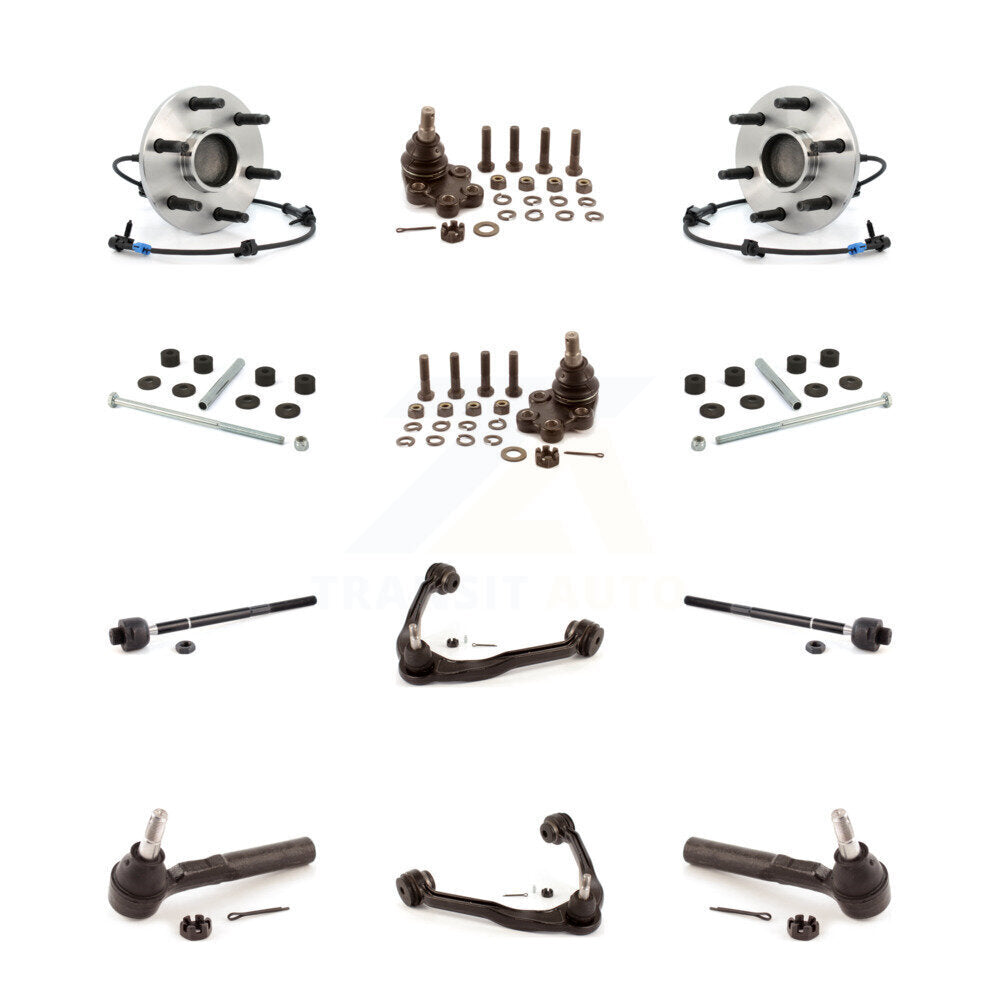 Upper Control Arm Lower Ball Joint Outer Inner Tie Rod & Link Front Kit For 1500