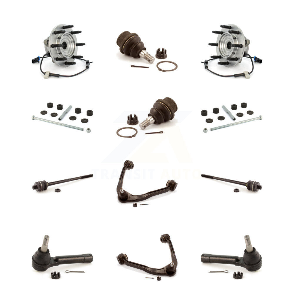 Upper Control Arm Lower Ball Joint Outer Inner Tie Rod & Link Front Kit For 1500