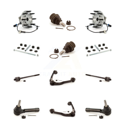 Upper Control Arm Lower Ball Joint Outer Inner Tie Rod & Link Front Kit For 1500