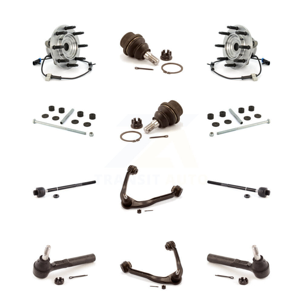 Upper Control Arm Lower Ball Joint Outer Inner Tie Rod & Link Front Kit For 1500
