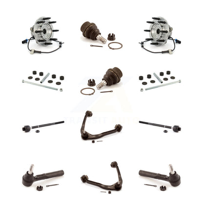 Upper Control Arm Lower Ball Joint Outer Inner Tie Rod & Link Front Kit For 1500