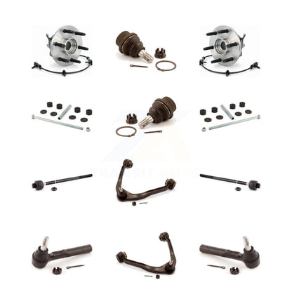 Upper Control Arm Lower Ball Joint Outer Inner Tie Rod & Link Front Kit For 1500