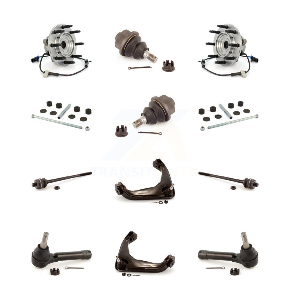 Upper Control Arm Lower Ball Joint Outer Inner Tie Rod & Link Front Kit For 2500