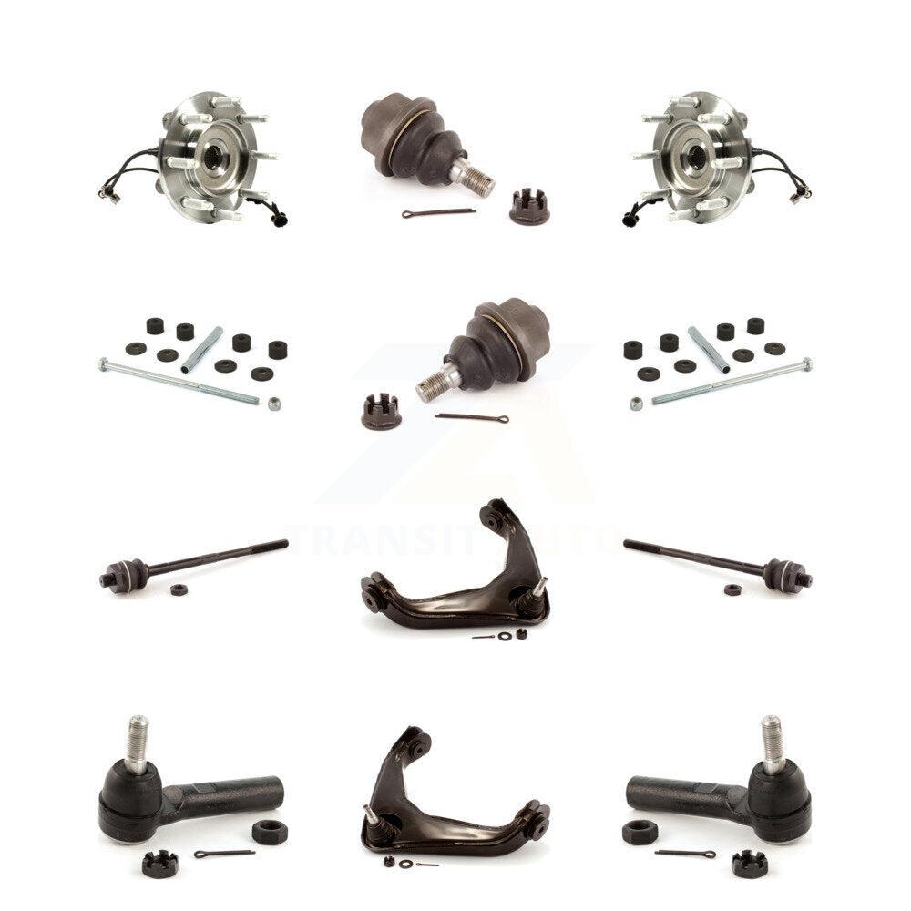 Upper Control Arm Lower Ball Joint Outer Inner Tie Rod Link Front Kit For GMC HD
