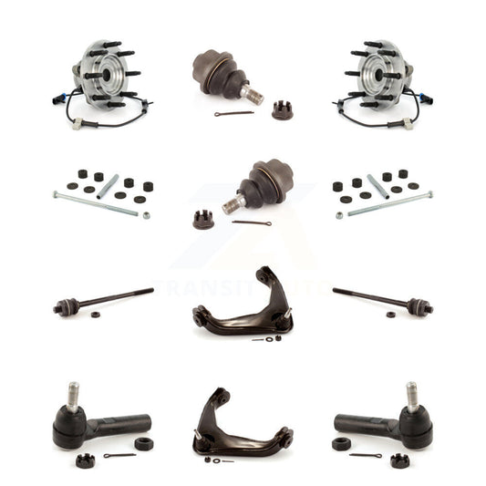 Upper Control Arm Lower Ball Joint Outer Inner Tie Rod Link Front Kit For GMC HD