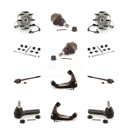 Upper Control Arm Lower Ball Joint Outer Inner Tie Rod & Link Front Kit For GMC