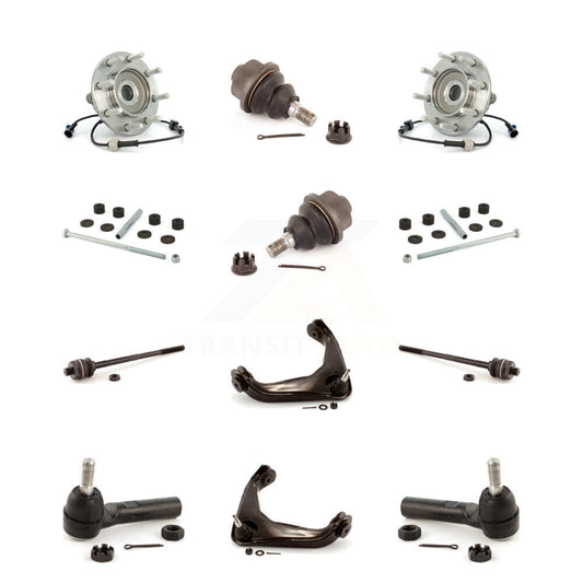 Upper Control Arm Lower Ball Joint Outer Inner Tie Rod & Link Front Kit For GMC