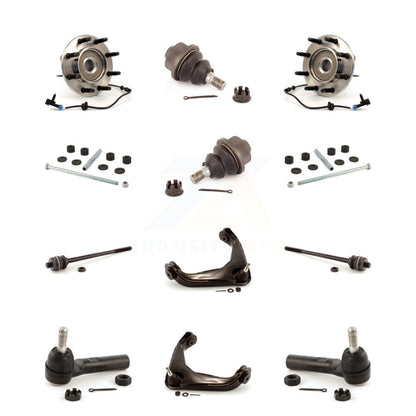Upper Control Arm Lower Ball Joint Outer Inner Tie Rod Link Front Kit For GMC HD