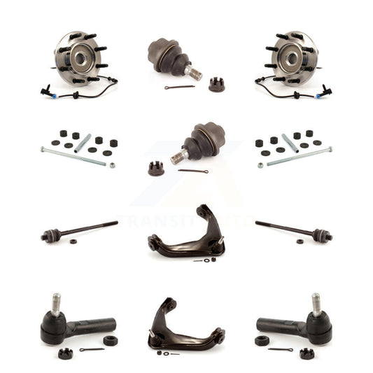 Upper Control Arm Lower Ball Joint Outer Inner Tie Rod Link Front Kit For GMC HD