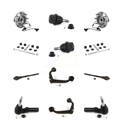 Upper Control Arm Lower Ball Joint Outer Inner Tie Rod Link Front Kit For GMC HD