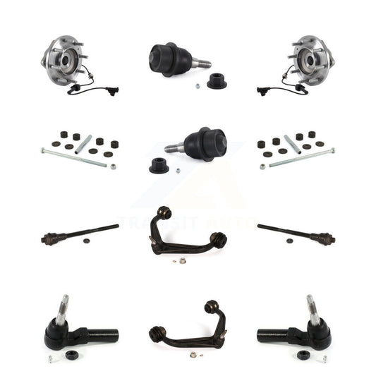 Upper Control Arm Lower Ball Joint Outer Inner Tie Rod Link Front Kit For GMC HD