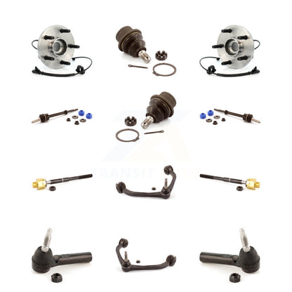 Upper Arm Lower Ball Joint Outer Inner Tie Rod Link Front Kit (12Pc) For Dakota