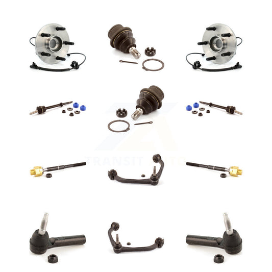 Upper Arm Lower Ball Joint Outer Inner Tie Rod Link Front Kit (12Pc) For Dakota