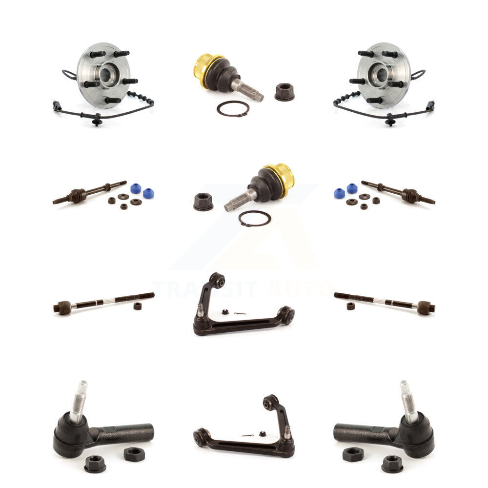 Upper Arm Lower Ball Joint Outer Inner Tie Rod Link Front Kit For Dodge Ram 1500