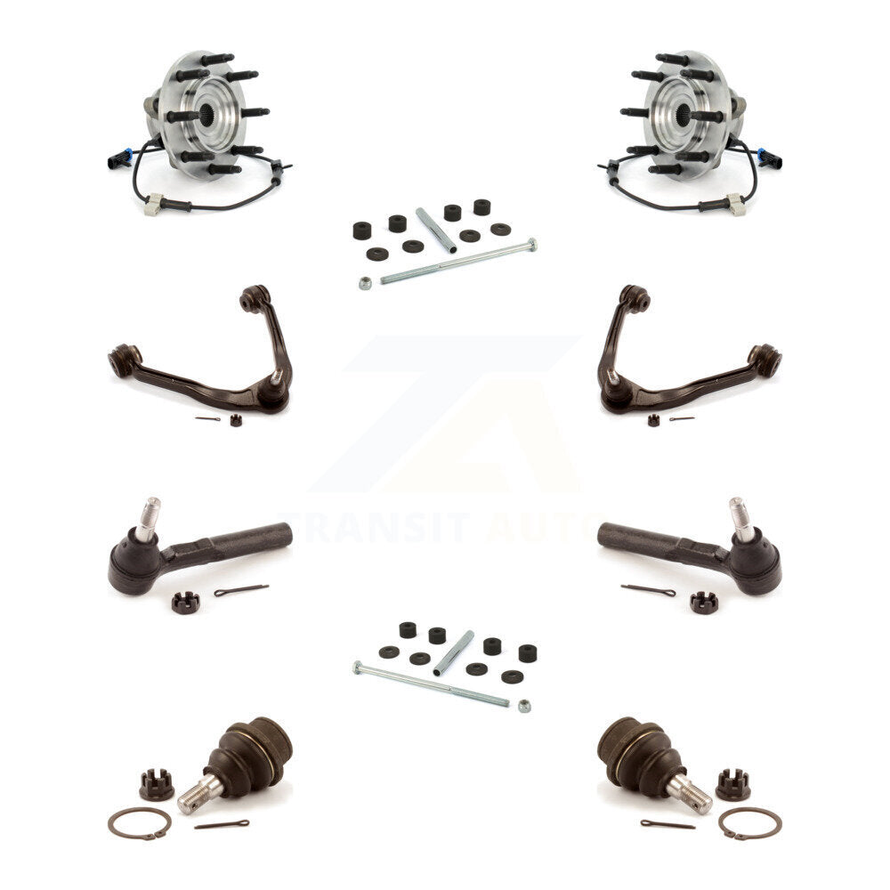 Bearing Upper Control Arm Lower Ball Joint Outer Tie Rod Link Front Kit For 1500