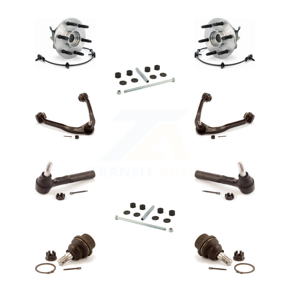 Bearing Upper Control Arm Lower Ball Joint Outer Tie Rod Link Front Kit For 1500