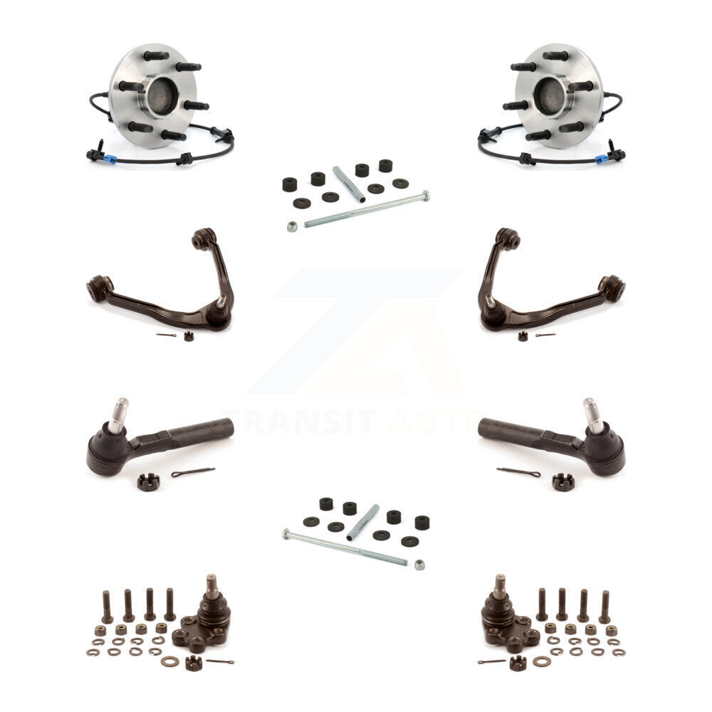 Bearing Upper Control Arm Lower Ball Joint Outer Tie Rod Link Front Kit For 1500