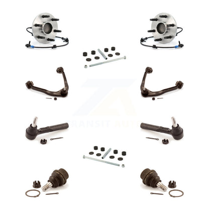 Bearing Upper Arm Lower Ball Joint Outer Tie Rod & Link Front Kit (10Pc) For GMC