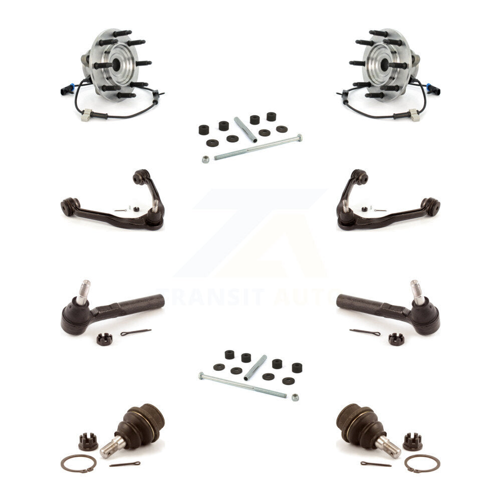 Bearing Upper Control Arm Lower Ball Joint Outer Tie Rod Link Front Kit For 1500