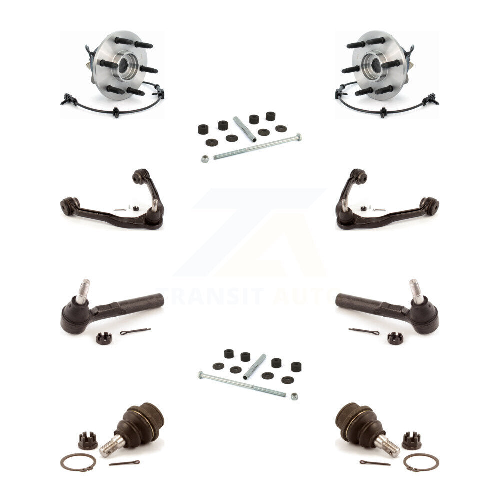 Bearing Upper Control Arm Lower Ball Joint Outer Tie Rod Link Front Kit For 1500