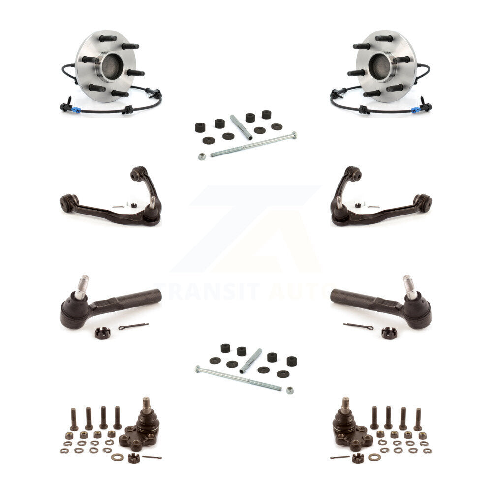 Bearing Upper Control Arm Lower Ball Joint Outer Tie Rod Link Front Kit For 1500