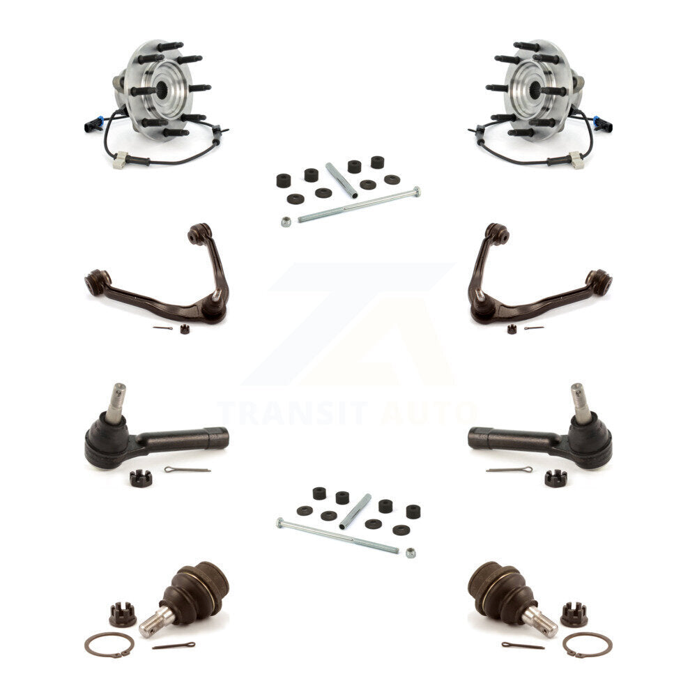 Bearing Upper Control Arm Lower Ball Joint Outer Tie Rod Link Front Kit For 1500