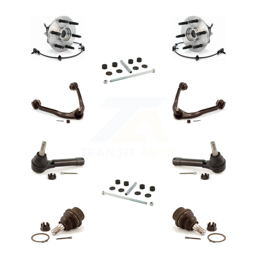 Bearing Upper Control Arm Lower Ball Joint Outer Tie Rod Link Front Kit For GMC