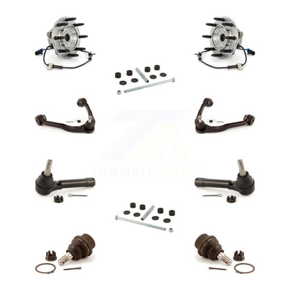 Bearing Upper Control Arm Lower Ball Joint Outer Tie Rod Link Front Kit For 1500