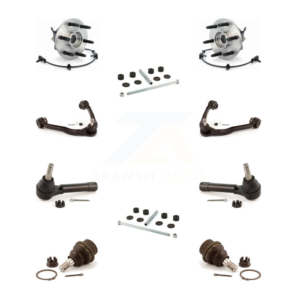 Bearing Upper Control Arm Lower Ball Joint Outer Tie Rod Link Front Kit For GMC