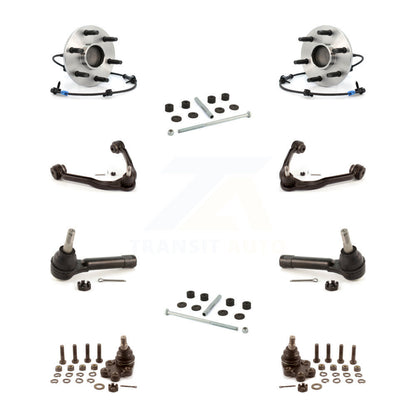 Bearing Upper Arm Lower Ball Joint Outer Tie Rod & Link Front Kit (10Pc) For GMC