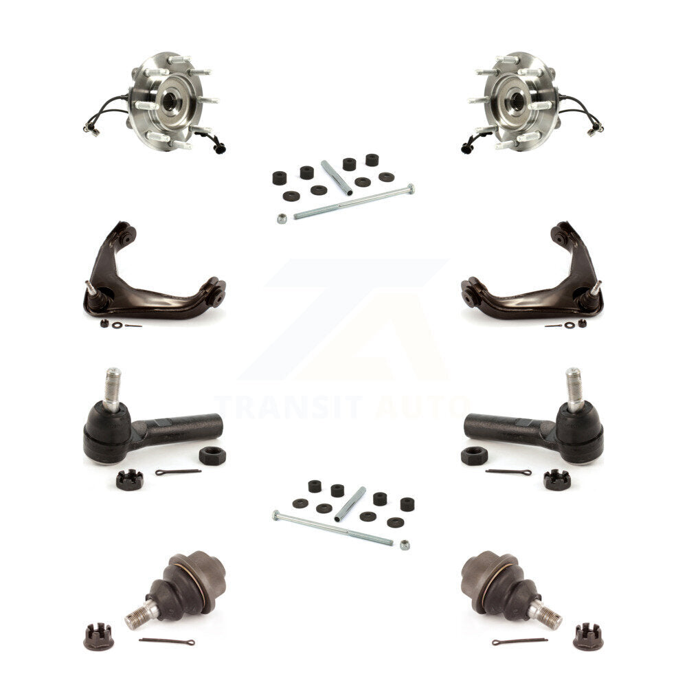 Bearing Upper Control Arm Lower Ball Joint Outer Tie Rod Link Front Kit For GMC