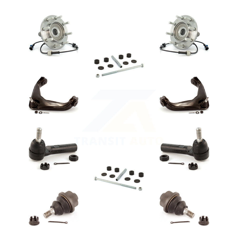 Bearing Upper Control Arm Lower Ball Joint Outer Tie Rod Link Front Kit For GMC