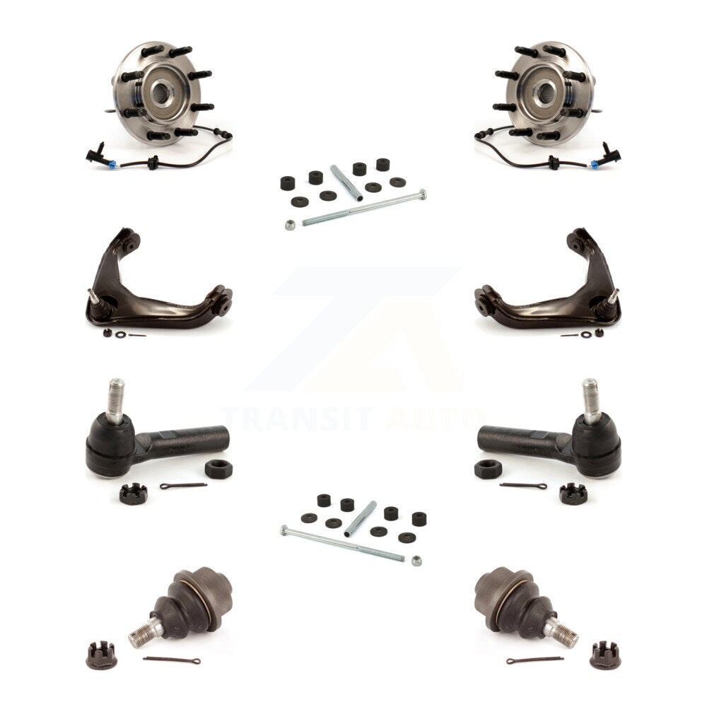 Bearing Upper Control Arm Lower Ball Joint Outer Tie Rod Link Front Kit For GMC