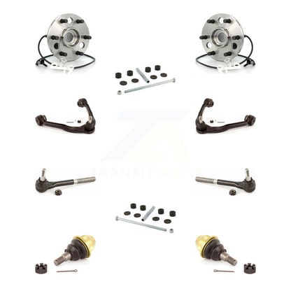 Bearing Upper Arm Lower Ball Joint Outer Tie Rod & Link Front Kit For GMC Yukon