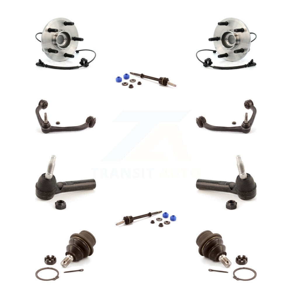 Bearing Upper Arm Lower Ball Joint Outer Tie Rod Link Front Kit (10Pc) For Dodge