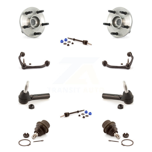 Bearing Upper Arm Lower Ball Joint Outer Tie Rod Link Front Kit (10Pc) For Dodge