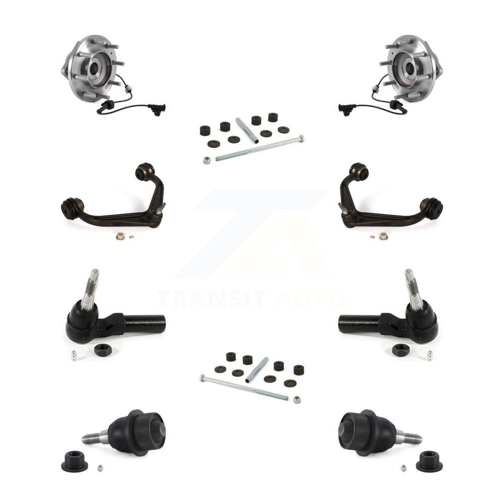 Bearing Upper Control Arm Lower Ball Joint Outer Tie Rod Link Front Kit For GMC