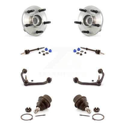 Hub Bearing Lower Ball Joint Upper Control Arm & Link Front Kit For Dodge Dakota