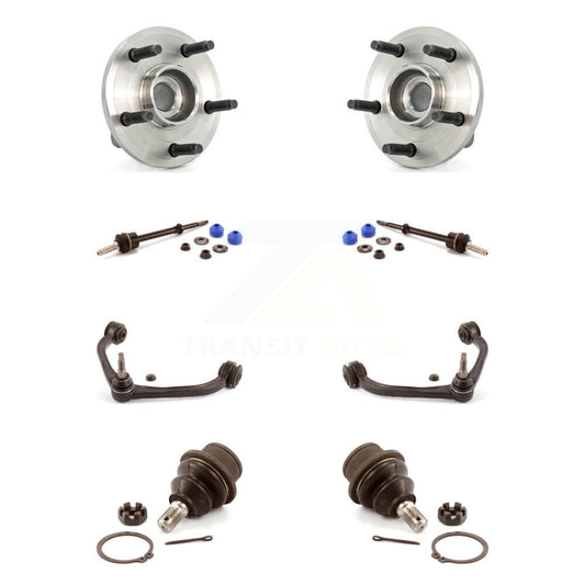 Hub Bearing Lower Ball Joint Upper Control Arm & Link Front Kit For Dodge Dakota