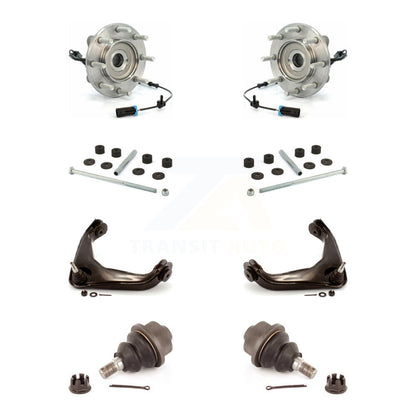 Bearing Lower Ball Joint Upper Control Arm Link Front Kit For GMC Sierra 3500 HD