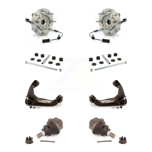 Bearing Lower Ball Joint Upper Control Arm Link Front Kit For GMC Sierra 3500 HD